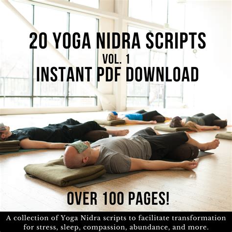 60 minute yoga nidra script.